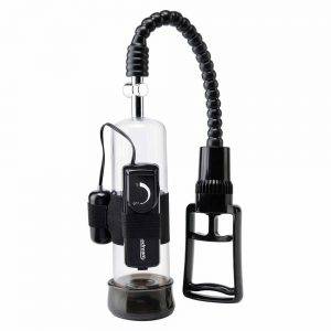 Deluxe Vibrating Power Pump Black
