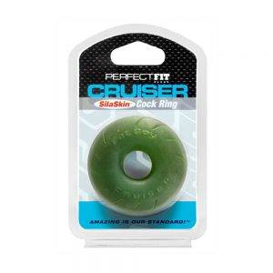 Fat Boy SilaSkin Cruiser Ring - Green BONERRINGS TPE | TPR Perfect Fit Brand