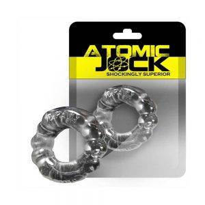 [TPR] The 6-Pack Cockring Super Stretchy Clear BONERRINGS TPE | TPR Oxballs