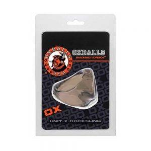 [TPR] Unit-X Cocksling Smoke Clear BONERRINGS TPE | TPR Oxballs